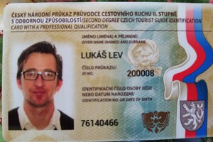 český národní průkaz průvodce