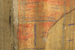 nástěnná malba na půdě