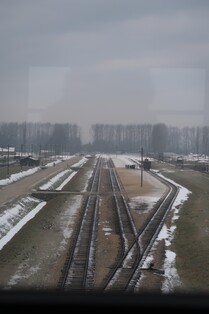 rampa v Birkenau