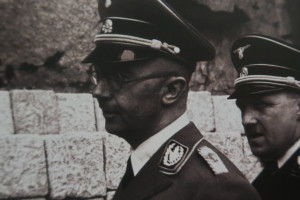 Himmler při návštěvě Mauthausenu