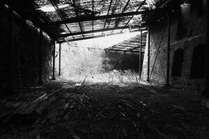 Ústecká kasárna - vnější val