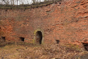 Ústecká kasárna - vnější val