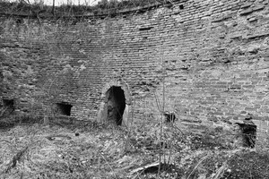 Ústecká kasárna - vnější val