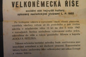 dokumenty z okolí Terezína