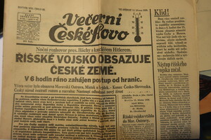 dokumenty z okolí Terezína