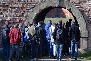 prohlídka pevnosti z 18.stol.